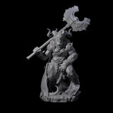Arresting Demon Warchief Miniature for Dungeons and Dragons, Pathfinder or other TTRPGs
