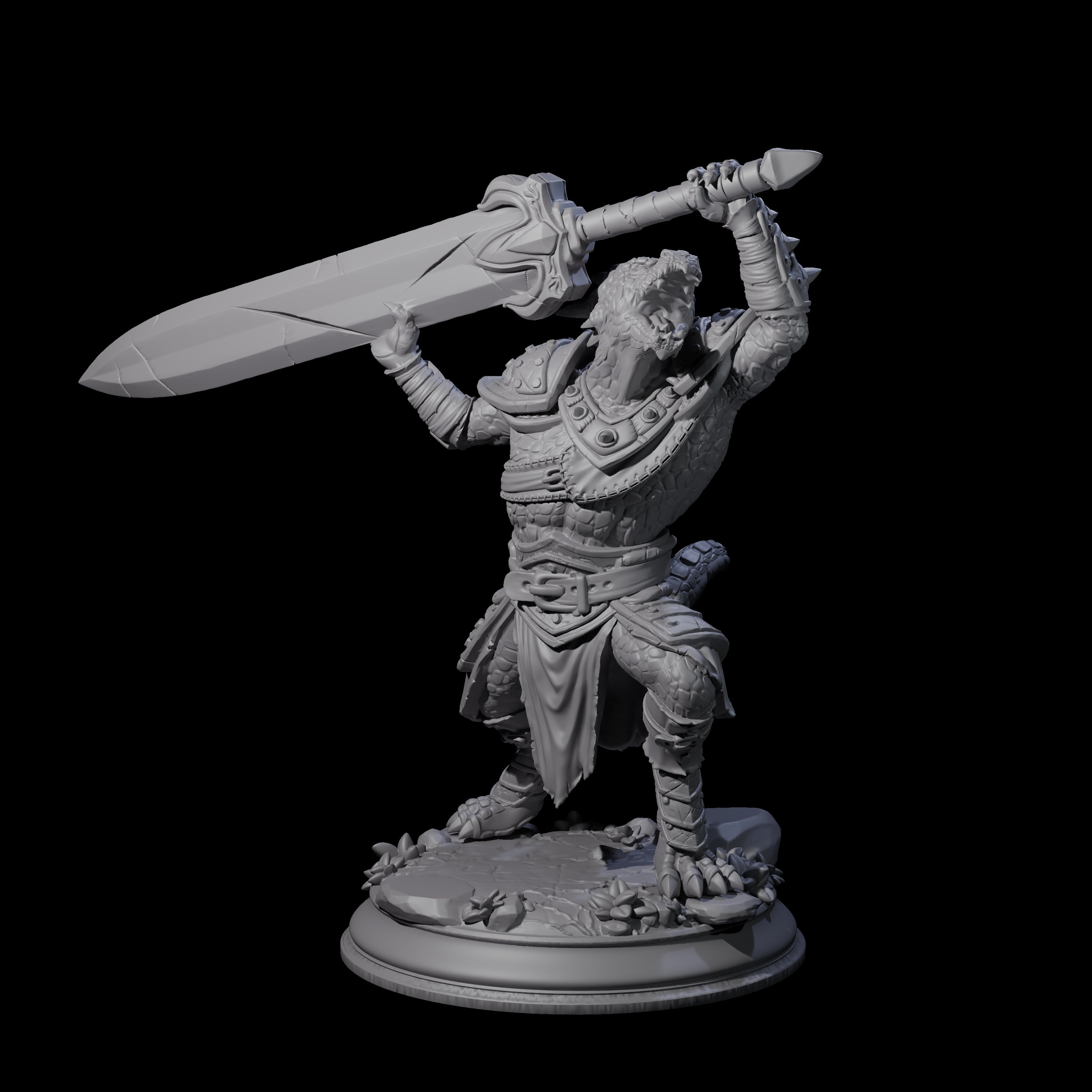 Arrogant Berserker Kobold Miniature for Dungeons and Dragons, Pathfinder or other TTRPGs