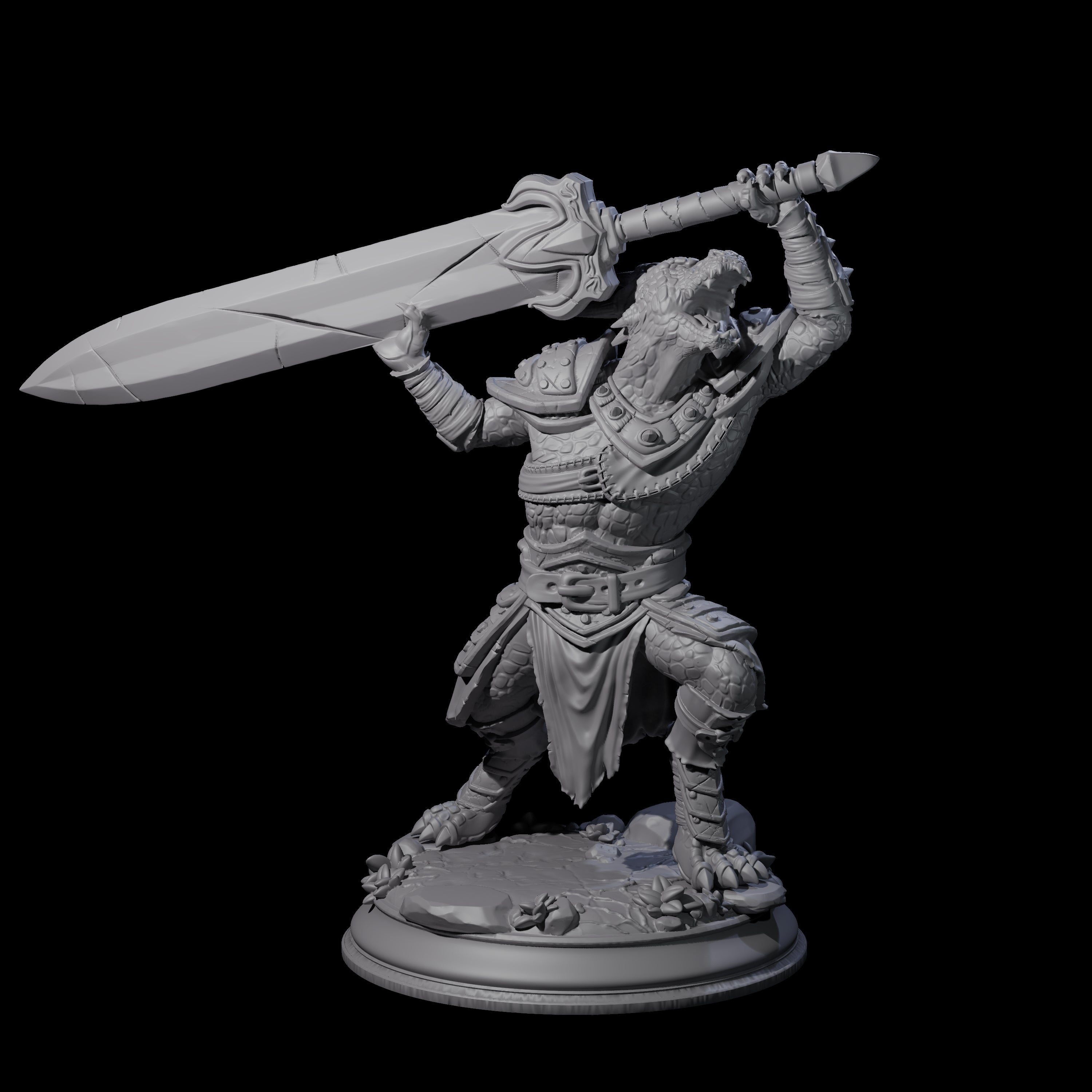 Arrogant Berserker Kobold Miniature for Dungeons and Dragons, Pathfinder or other TTRPGs