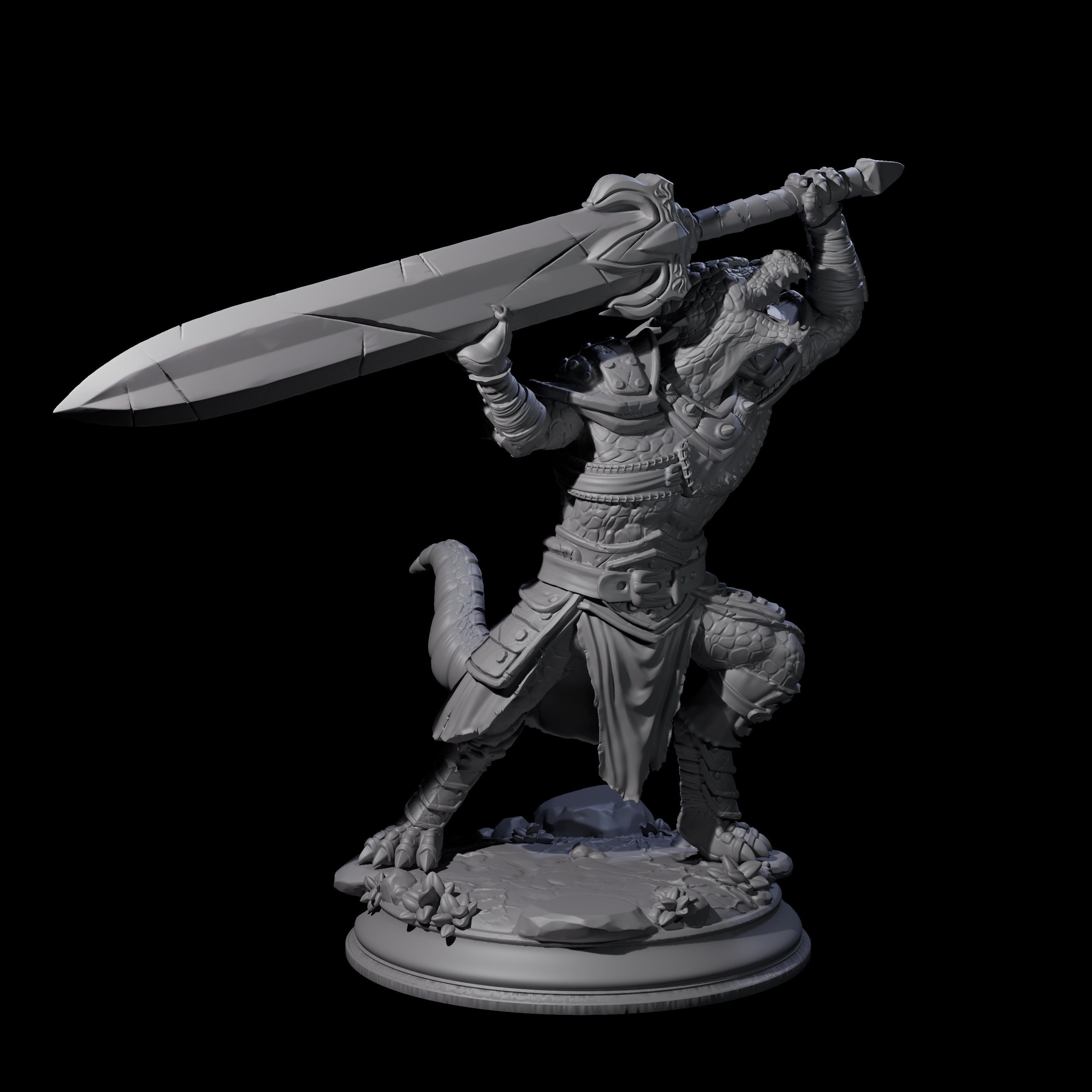 Arrogant Berserker Kobold Miniature for Dungeons and Dragons, Pathfinder or other TTRPGs