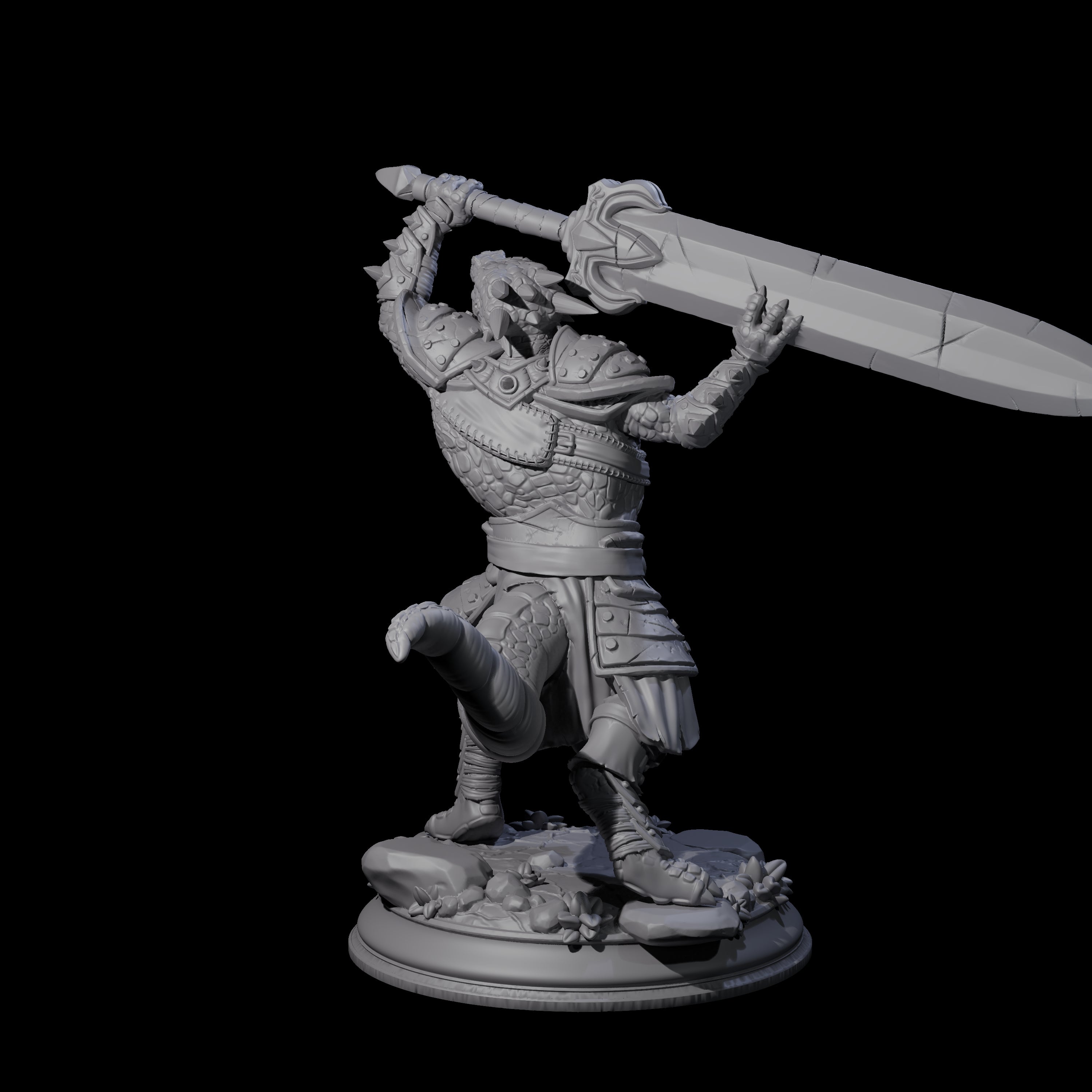 Arrogant Berserker Kobold Miniature for Dungeons and Dragons, Pathfinder or other TTRPGs