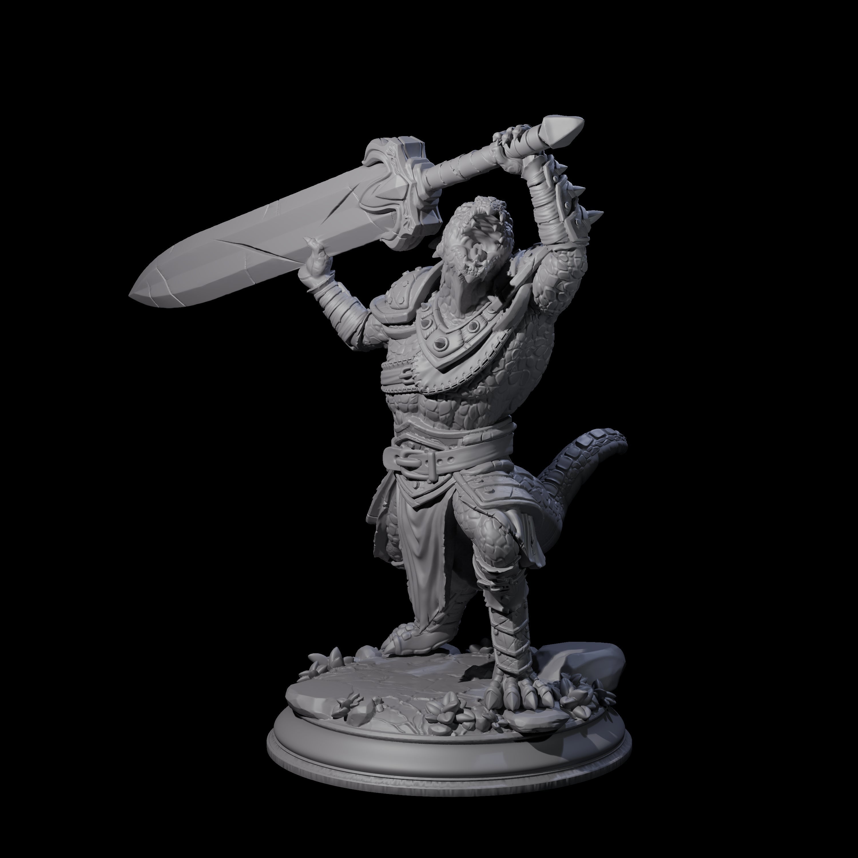 Arrogant Berserker Kobold Miniature for Dungeons and Dragons, Pathfinder or other TTRPGs