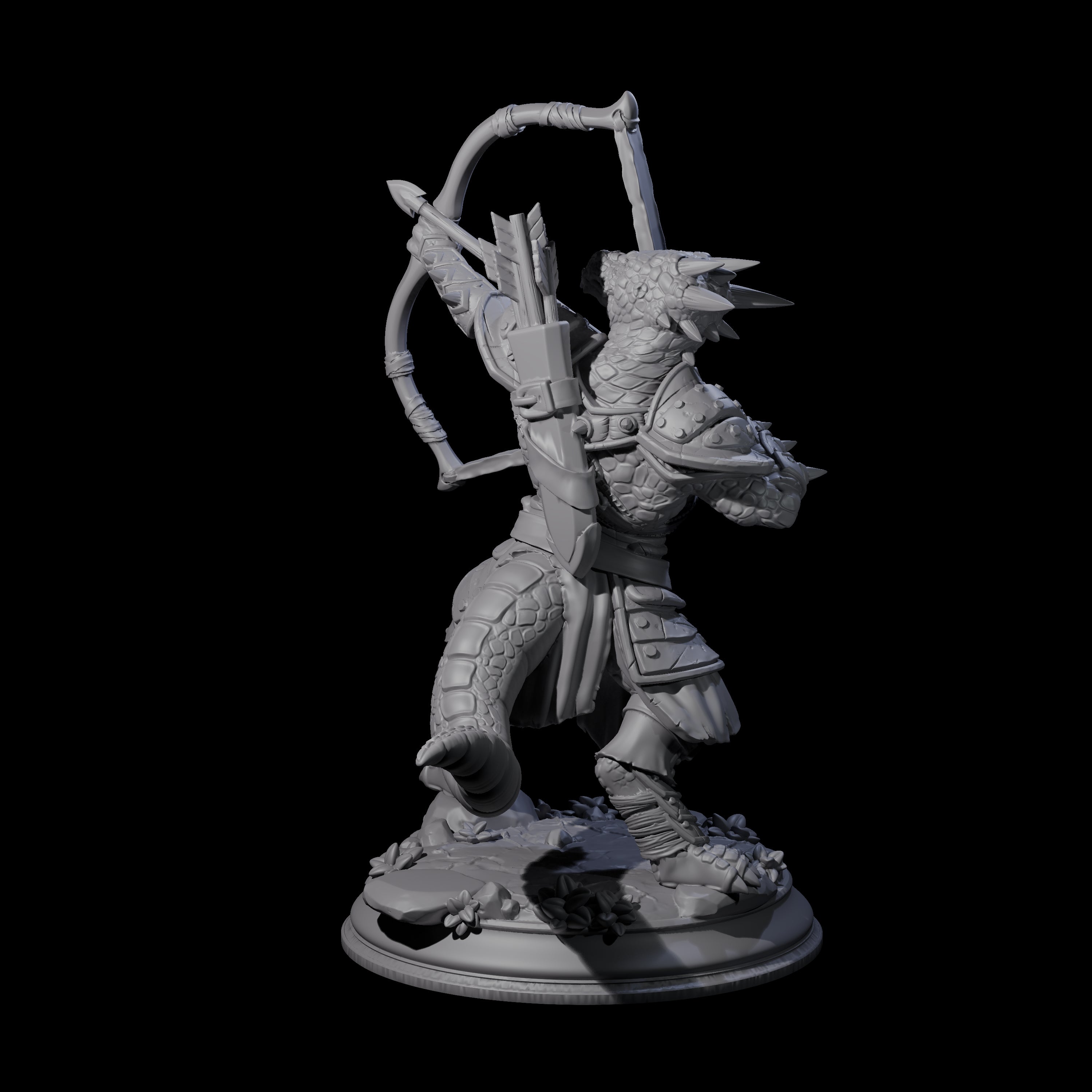 Arrogant Ranger Kobold Miniature for Dungeons and Dragons, Pathfinder or other TTRPGs