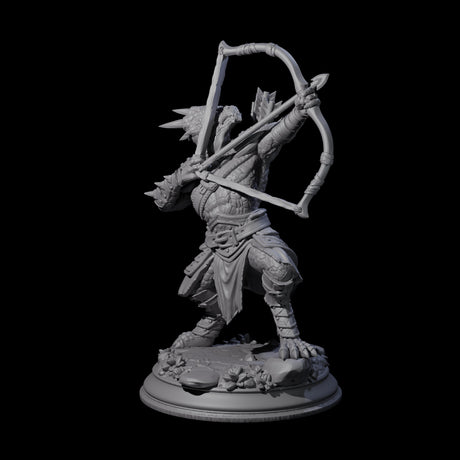 Arrogant Ranger Kobold Miniature for Dungeons and Dragons, Pathfinder or other TTRPGs
