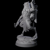 Arrow Pulling Owl Aarakocra Archer Miniature for Dungeons and Dragons, Pathfinder or other TTRPGs