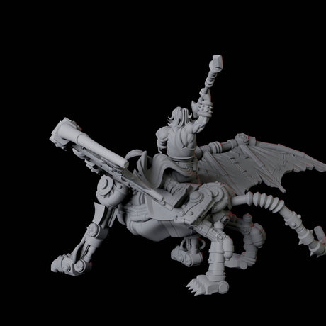 Artificer Flying Big Cat Miniature for Dungeons and Dragons, Pathfinder or other TTRPGs