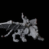 Artificer Flying Big Cat Miniature for Dungeons and Dragons, Pathfinder or other TTRPGs