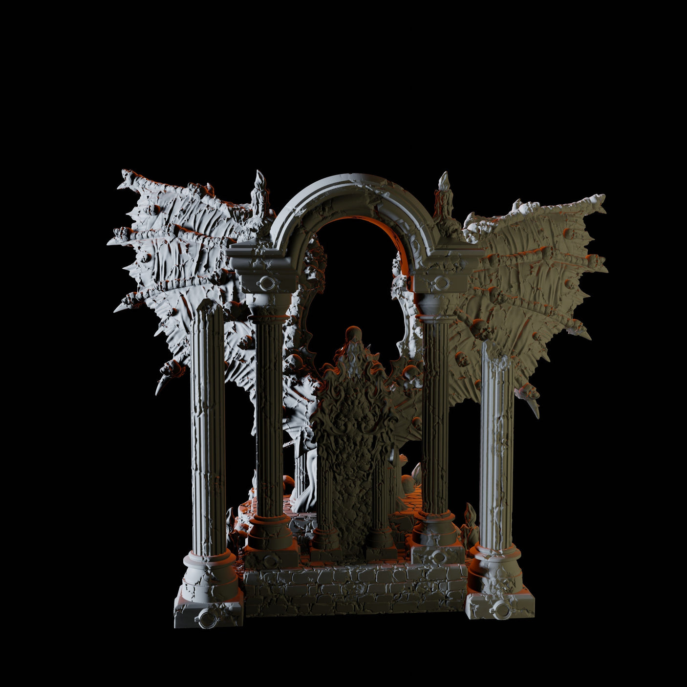 Asmodeus Miniature for Dungeons and Dragons, Pathfinder or other TTRPGs