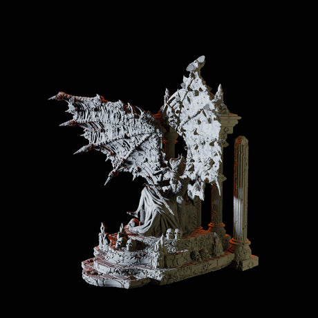Asmodeus Miniature for Dungeons and Dragons, Pathfinder or other TTRPGs