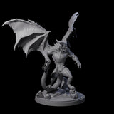 Athletic Manticore A Miniature for Dungeons and Dragons, Pathfinder or other TTRPGs