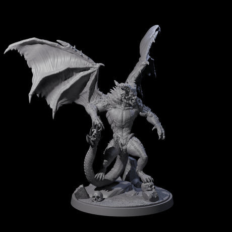 Athletic Manticore A Miniature for Dungeons and Dragons, Pathfinder or other TTRPGs