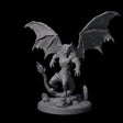 Athletic Manticore A Miniature for Dungeons and Dragons, Pathfinder or other TTRPGs