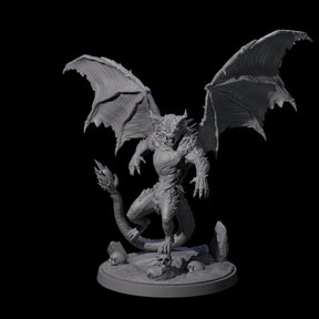 Athletic Manticore A Miniature for Dungeons and Dragons, Pathfinder or other TTRPGs