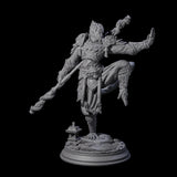 Athletic Monk Miniature for Dungeons and Dragons, Pathfinder or other TTRPGs