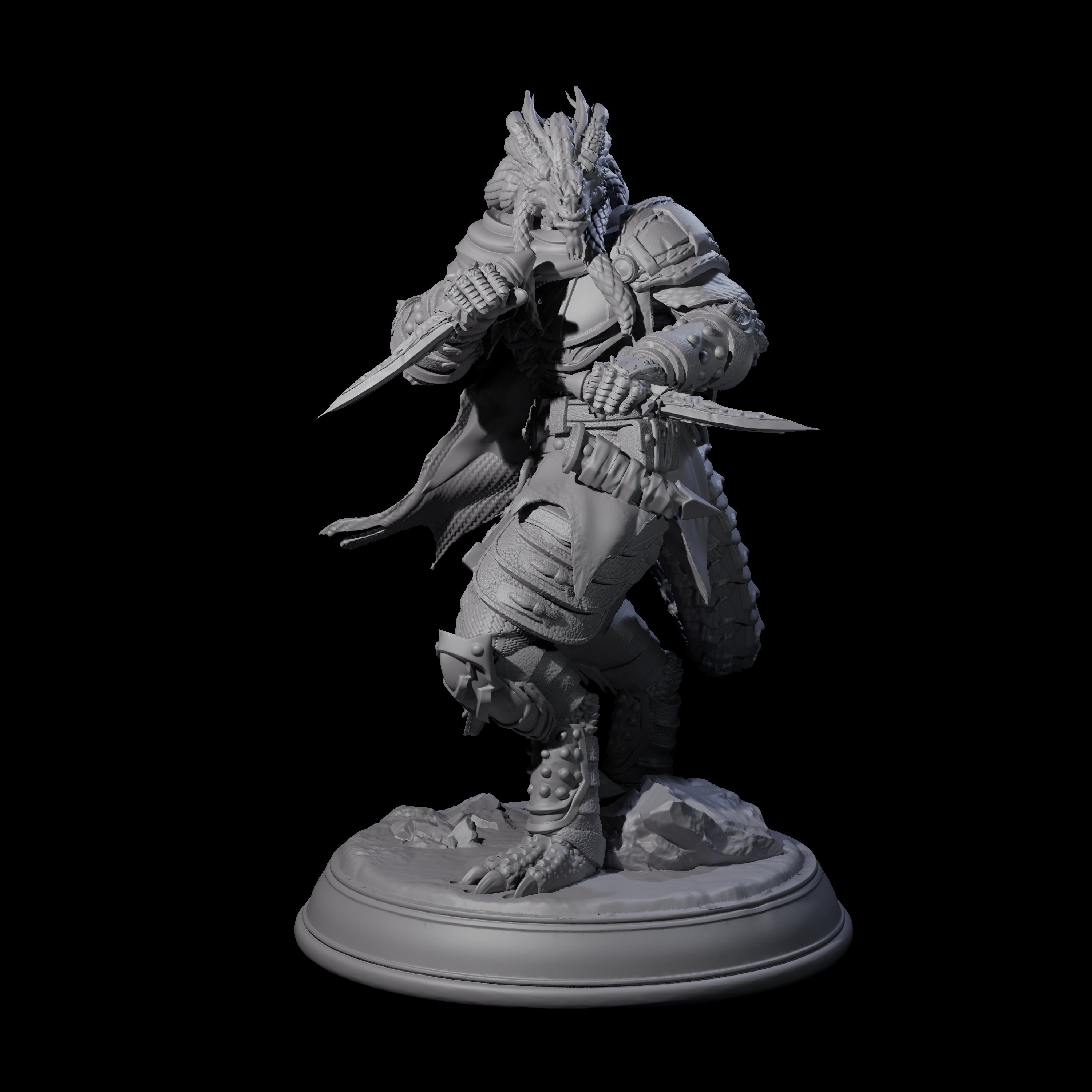 Athletic Rogue Miniature for Dungeons and Dragons, Pathfinder or other TTRPGs