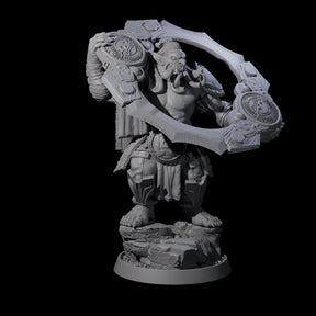 Athletic Tusked Hobgoblin B Miniature for Dungeons and Dragons, Pathfinder or other TTRPGs