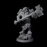 Athletic Tusked Hobgoblin C Miniature for Dungeons and Dragons, Pathfinder or other TTRPGs