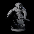 Athletic Tusked Hobgoblin D Miniature for Dungeons and Dragons, Pathfinder or other TTRPGs