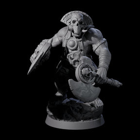 Athletic Tusked Hobgoblin D Miniature for Dungeons and Dragons, Pathfinder or other TTRPGs