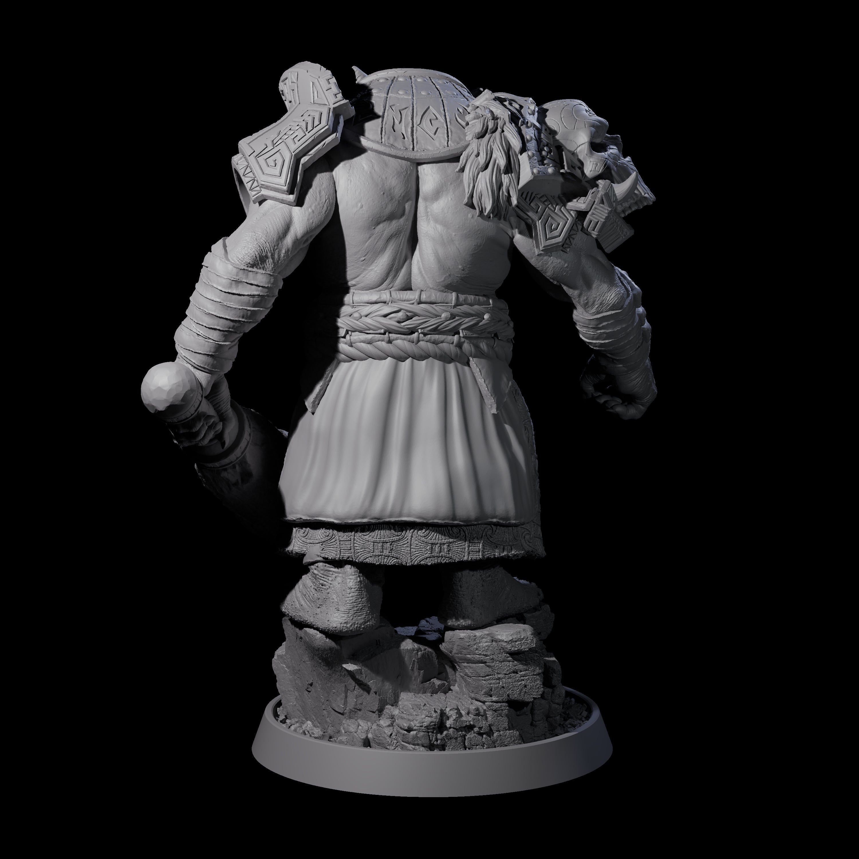Athletic Tusked Hobgoblin E Miniature for Dungeons and Dragons, Pathfinder or other TTRPGs