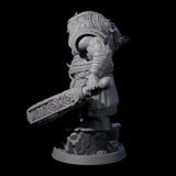 Athletic Tusked Hobgoblin E Miniature for Dungeons and Dragons, Pathfinder or other TTRPGs