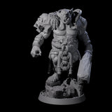 Athletic Tusked Hobgoblin E Miniature for Dungeons and Dragons, Pathfinder or other TTRPGs