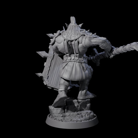 Athletic Tusked Hobgoblin G Miniature for Dungeons and Dragons, Pathfinder or other TTRPGs