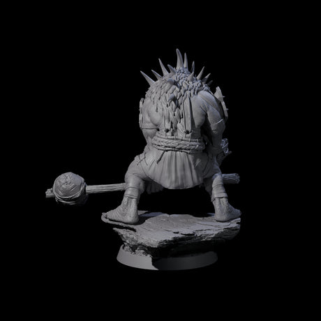 Athletic Tusked Hobgoblin H Miniature for Dungeons and Dragons, Pathfinder or other TTRPGs