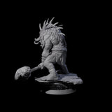 Athletic Tusked Hobgoblin H Miniature for Dungeons and Dragons, Pathfinder or other TTRPGs