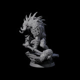 Athletic Tusked Hobgoblin H Miniature for Dungeons and Dragons, Pathfinder or other TTRPGs