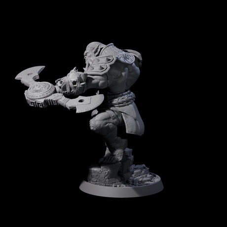 Athletic Tusked Hobgoblin I Miniature for Dungeons and Dragons, Pathfinder or other TTRPGs