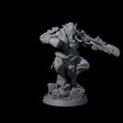 Athletic Tusked Hobgoblin I Miniature for Dungeons and Dragons, Pathfinder or other TTRPGs