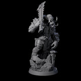 Athletic Tusked Hobgoblin J Miniature for Dungeons and Dragons, Pathfinder or other TTRPGs