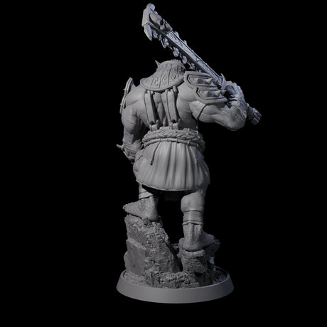 Athletic Tusked Hobgoblin J Miniature for Dungeons and Dragons, Pathfinder or other TTRPGs