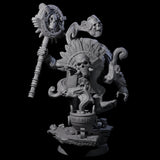 Athletic Tusked Hobgoblin K Miniature for Dungeons and Dragons, Pathfinder or other TTRPGs
