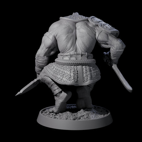 Athletic Tusked Hobgoblin L Miniature for Dungeons and Dragons, Pathfinder or other TTRPGs