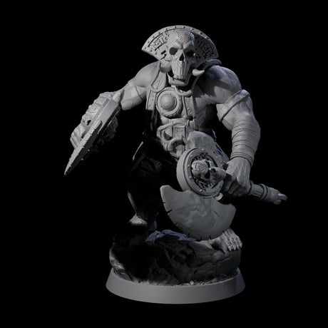 Athletic Tusked Hobgoblins Miniature for Dungeons and Dragons, Pathfinder or other TTRPGs