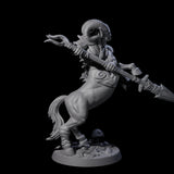 Attacking Centaur Miniature for Dungeons and Dragons, Pathfinder or other TTRPGs