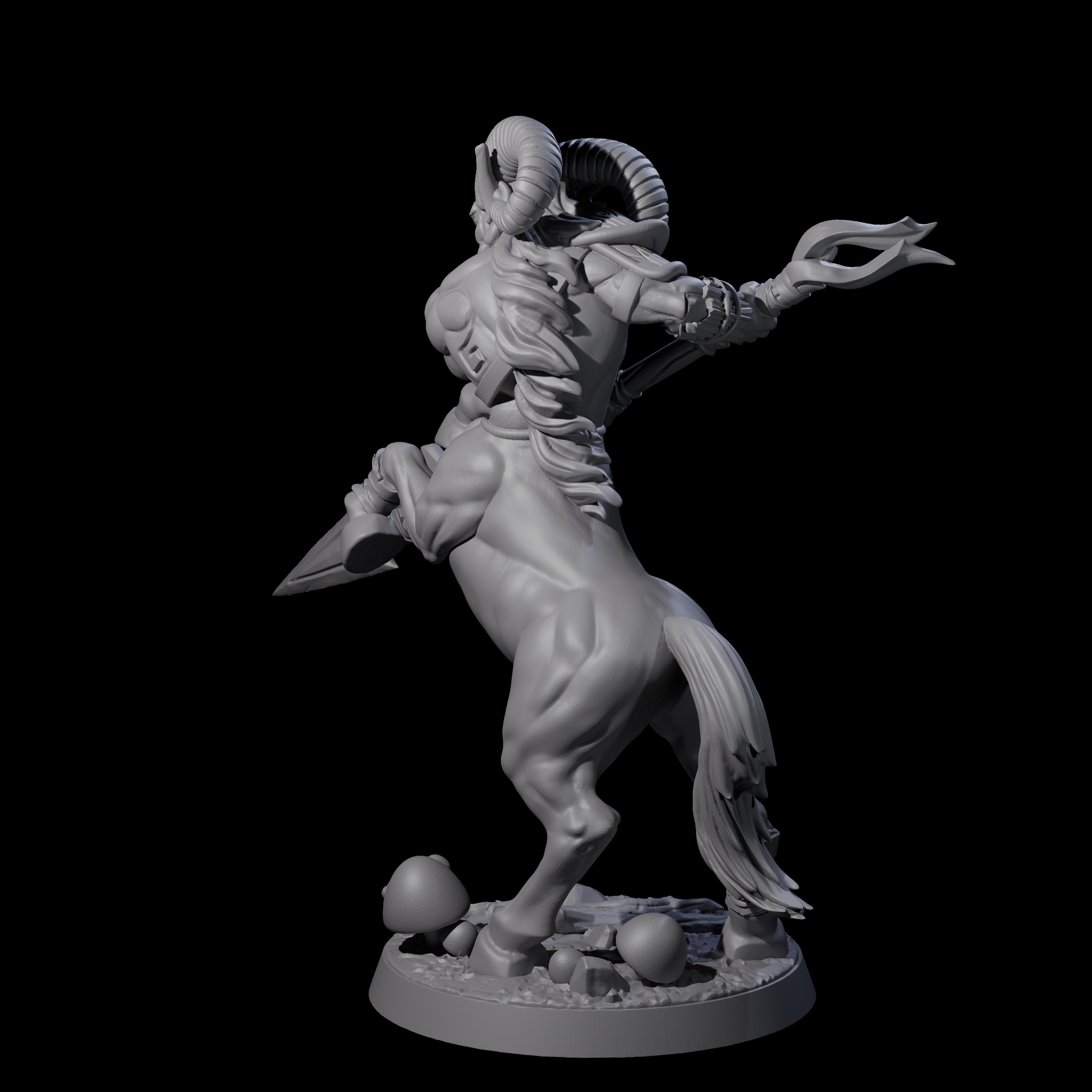Attacking Centaur Miniature for Dungeons and Dragons, Pathfinder or other TTRPGs