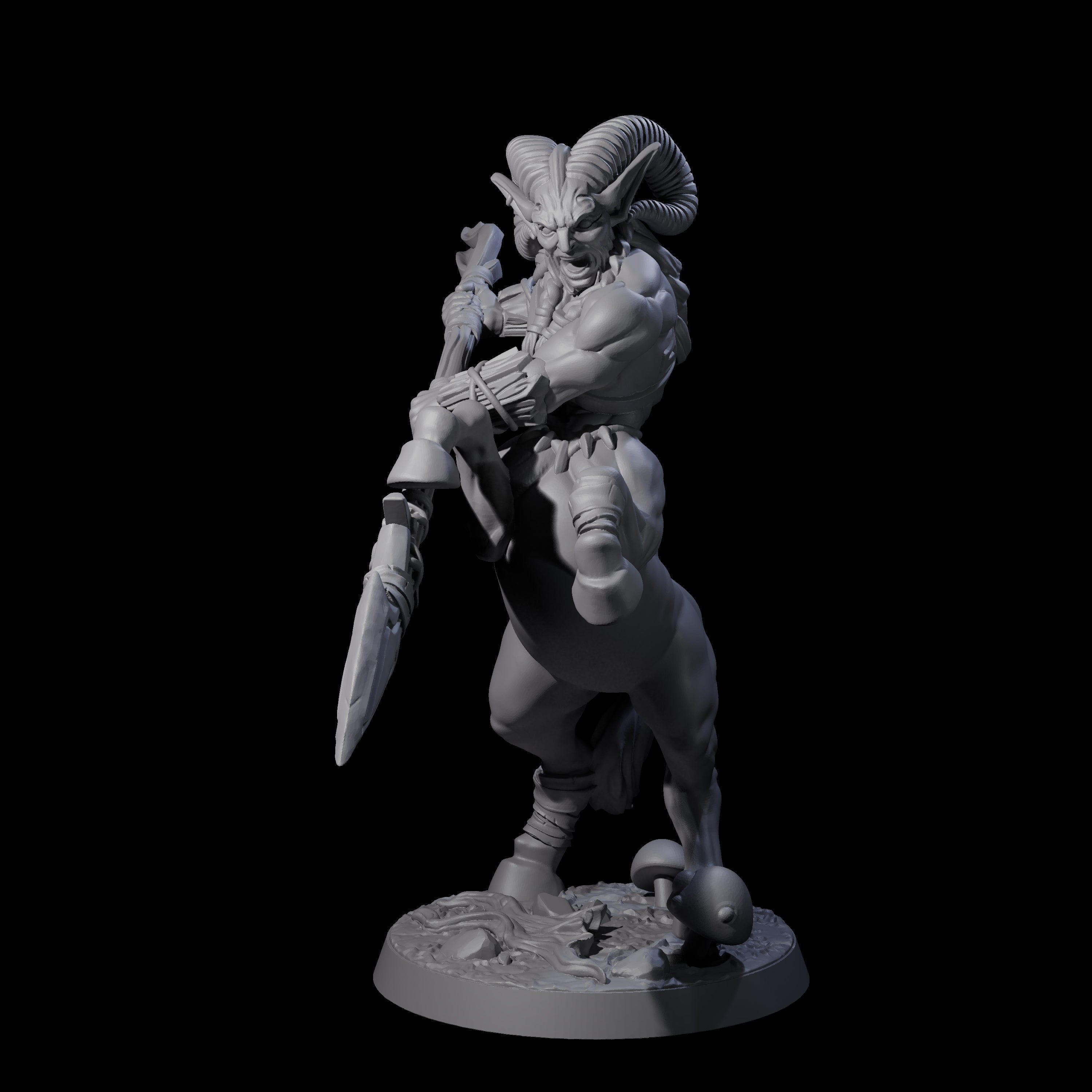 Attacking Centaur Miniature for Dungeons and Dragons, Pathfinder or other TTRPGs