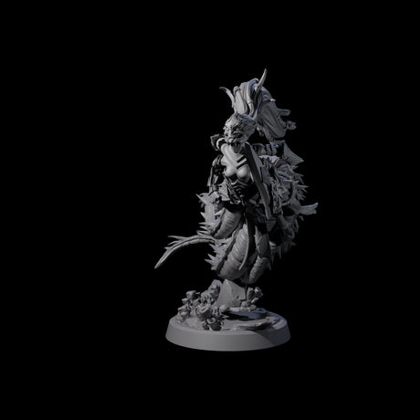Attacking Deepsea Lamia C Miniature for Dungeons and Dragons, Pathfinder or other TTRPGs