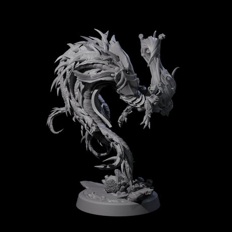 Attacking Deepsea Lamia D Miniature for Dungeons and Dragons, Pathfinder or other TTRPGs