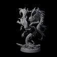 Attacking Deepsea Lamia D Miniature for Dungeons and Dragons, Pathfinder or other TTRPGs