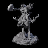 Attacking Goblin on Jackalope D Miniature for Dungeons and Dragons, Pathfinder or other TTRPGs