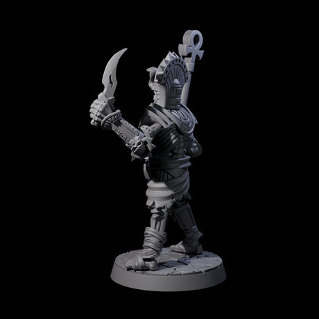 Attacking Mummy A Miniature for Dungeons and Dragons, Pathfinder or other TTRPGs