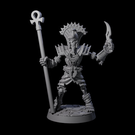 Attacking Mummy A Miniature for Dungeons and Dragons, Pathfinder or other TTRPGs