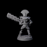 Attacking Mummy B Miniature for Dungeons and Dragons, Pathfinder or other TTRPGs