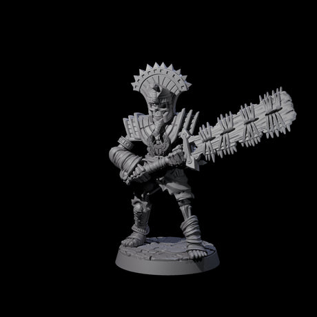 Attacking Mummy B Miniature for Dungeons and Dragons, Pathfinder or other TTRPGs