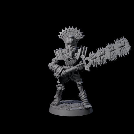 Attacking Mummy B Miniature for Dungeons and Dragons, Pathfinder or other TTRPGs