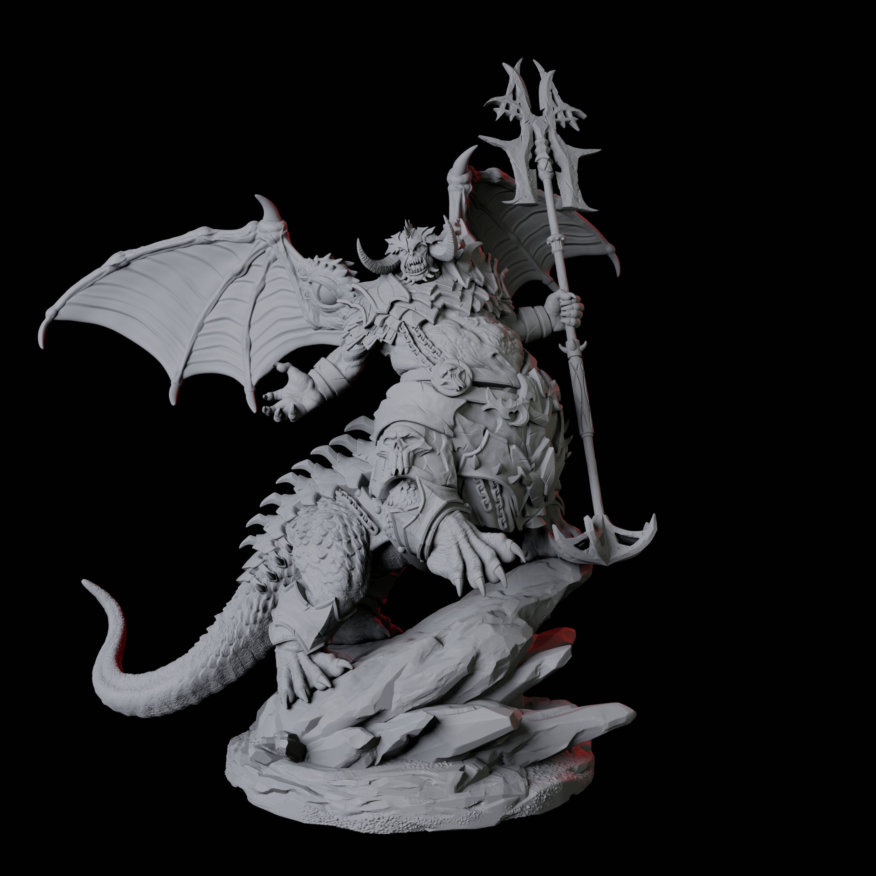 Attacking Vavakia A Miniature for Dungeons and Dragons, Pathfinder or other TTRPGs